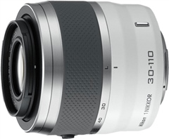 Nikon 1 30-110mm f/3.8-5.6 VR White Lens - CeX (UK): - Buy, Sell